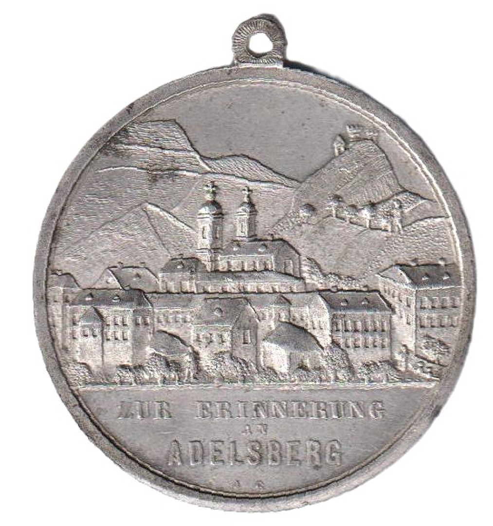 Adelsberg (Postojna) Szlovénia Zink ötv. 41,7mm