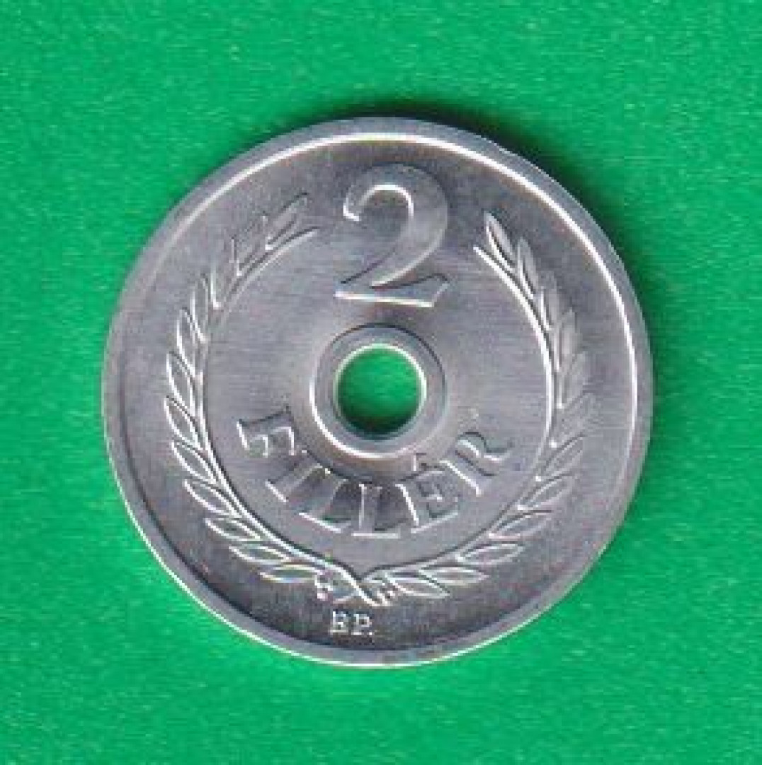 2 Fillér 1979. Alu. 18mm