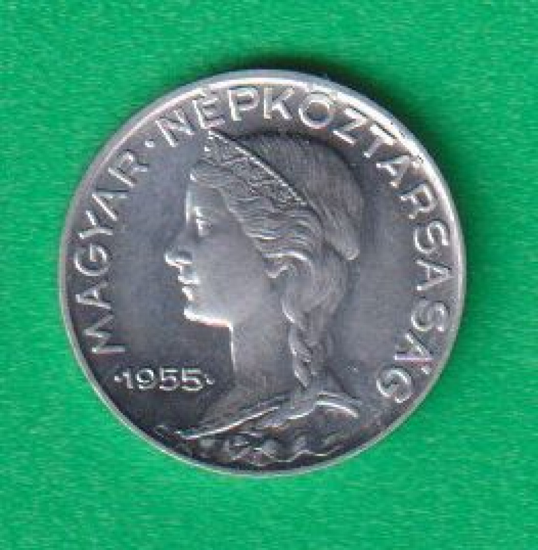 5 Fillér 1955. Alu. 17mm
