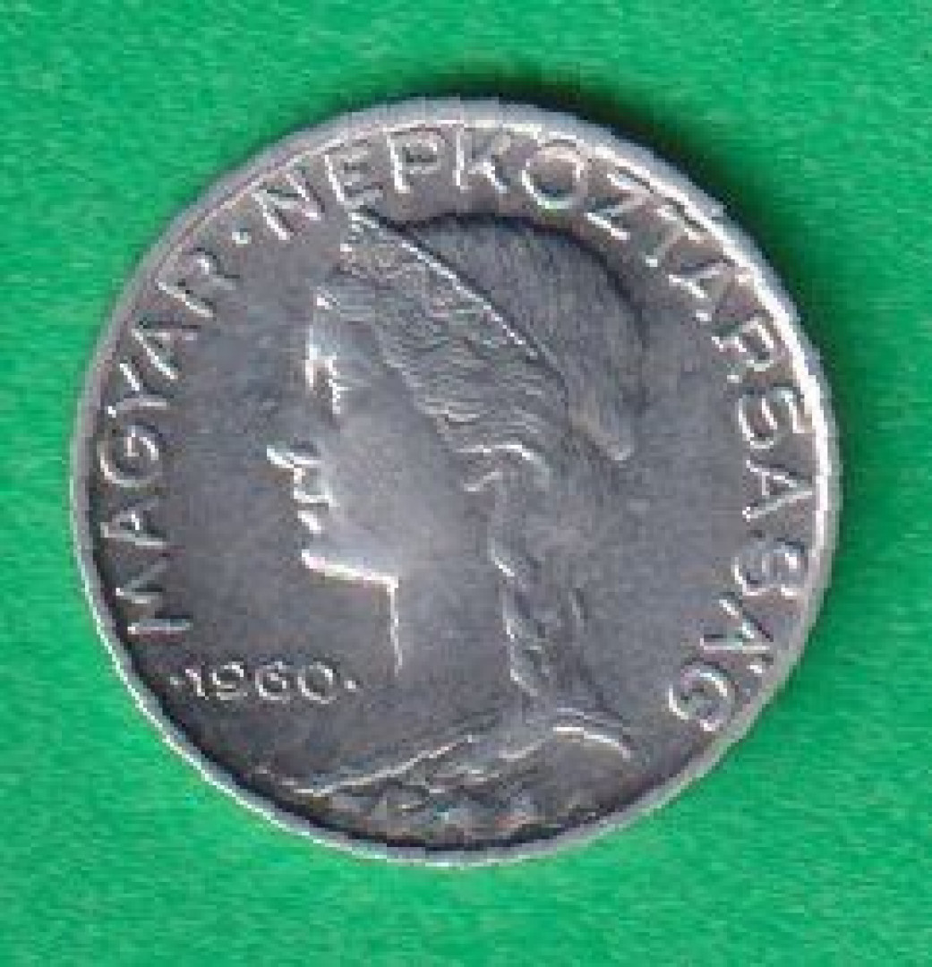 5 Fillér 1960. Alu. 17mm