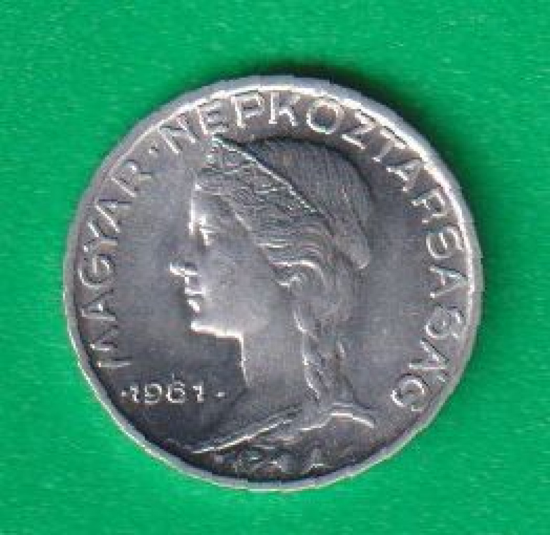 5 Fillér 1961. Alu. 17mm
