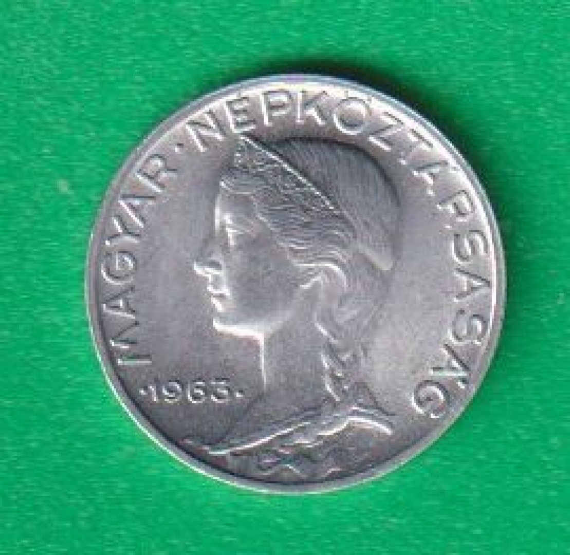 5 Fillér 1963. Alu. 17mm