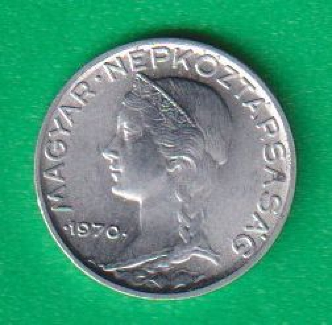 5 Fillér 1970. Alu. 17mm