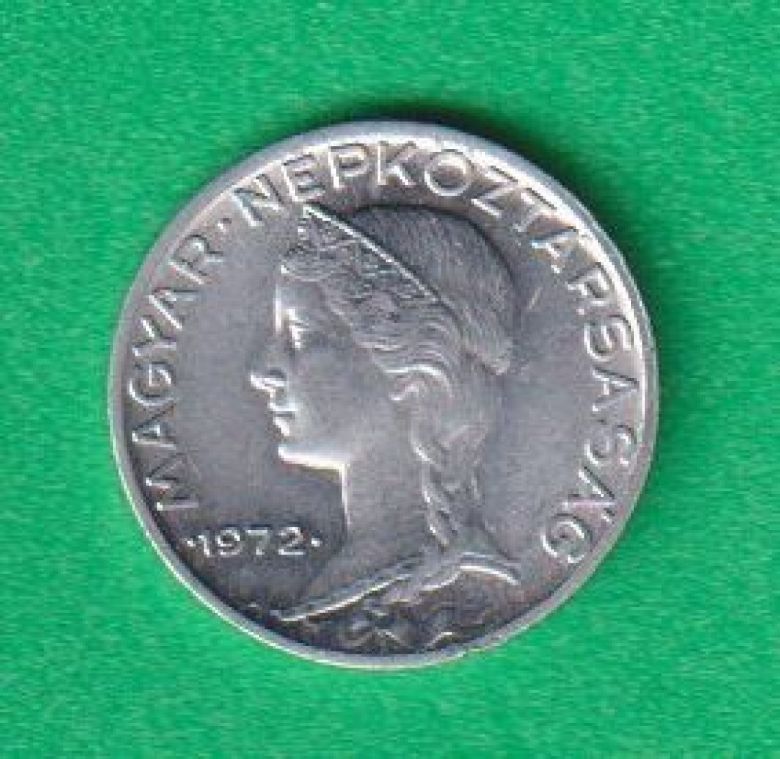 5 Fillér 1972. Alu. 17mm