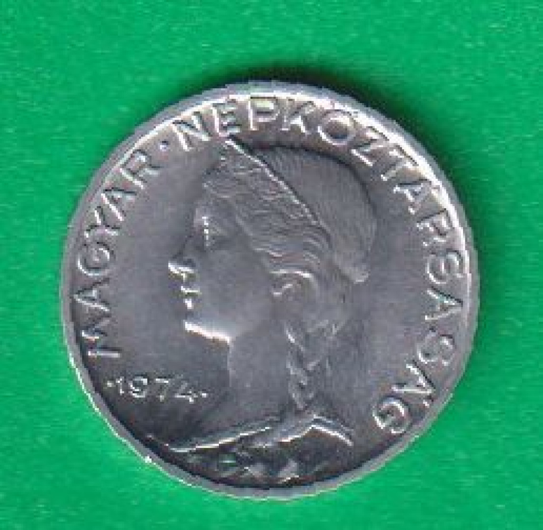 5 Fillér 1974. Alu. 17mm