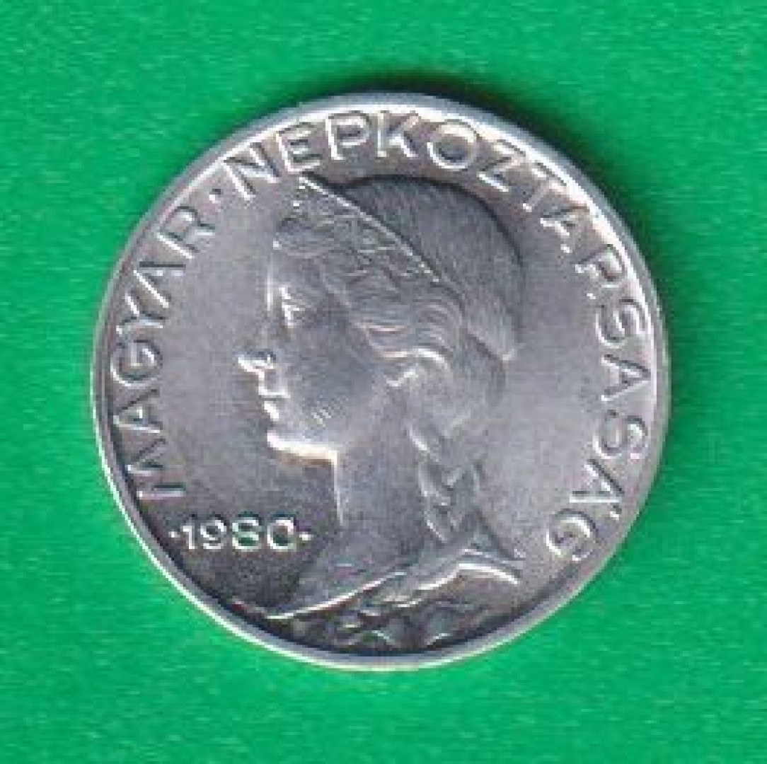 5 Fillér 1980. Alu. 17mm