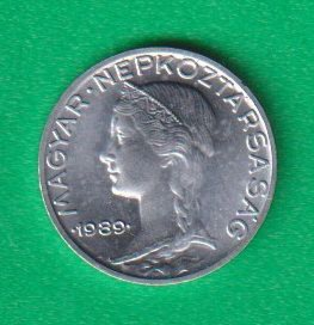 5 Fillér 1989. Alu. 17mm