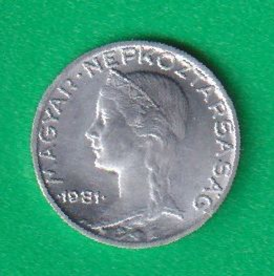 5 Fillér 1981. Alu. 17mm
