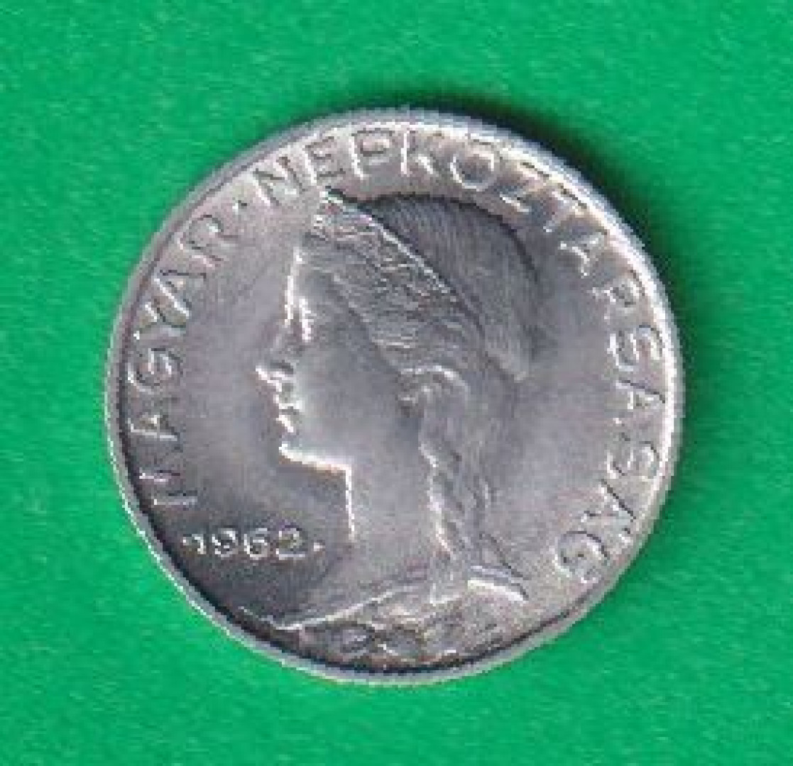 5 Fillér 1962. Alu. 17mm