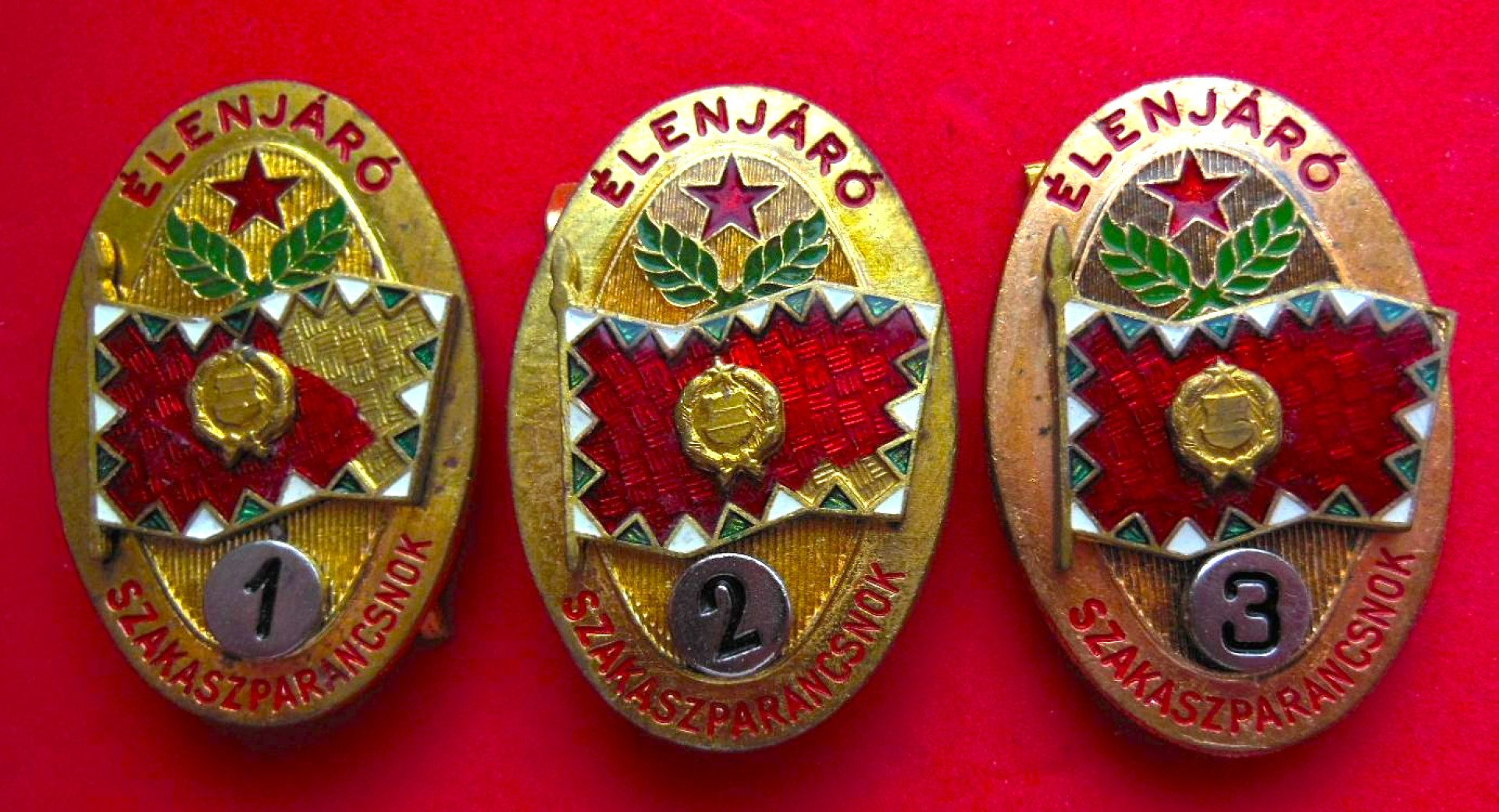 MN. Élenjáró Szakaszparancsnok 1,2,3