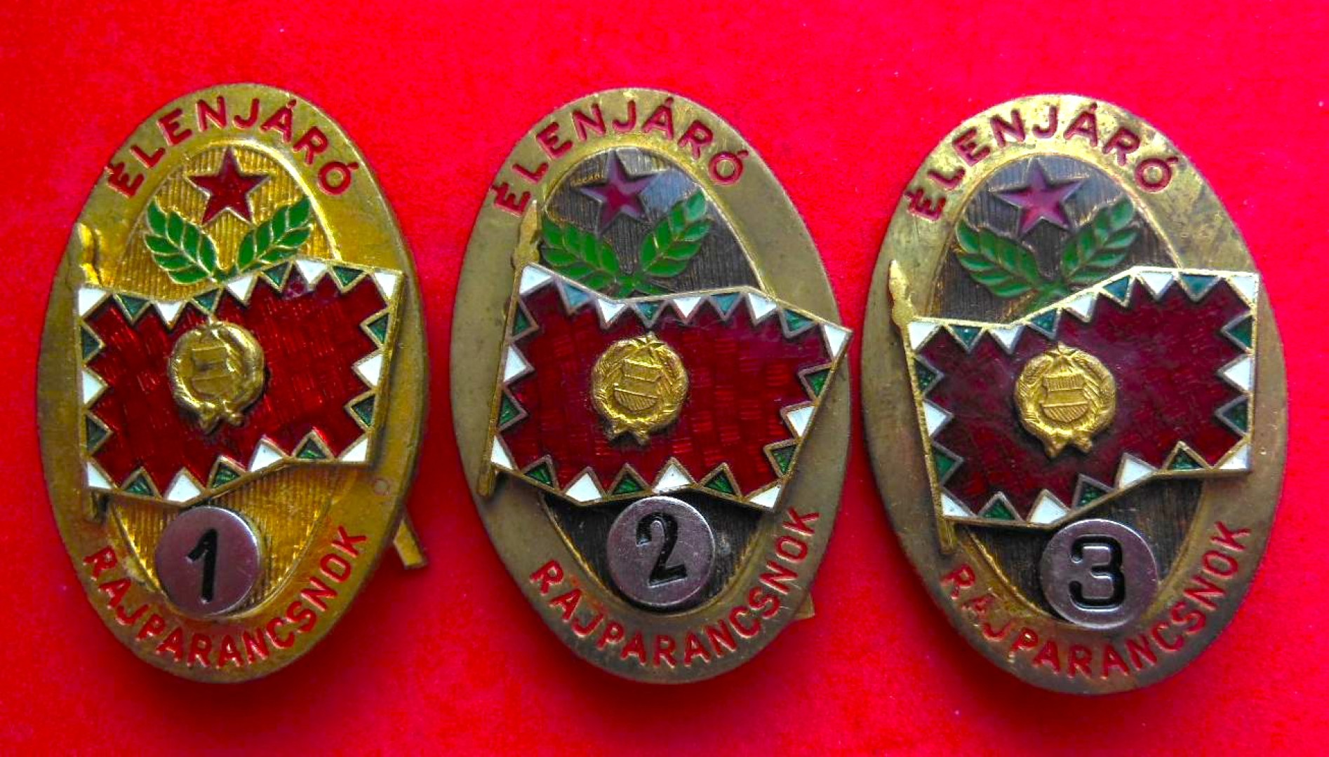 MN. Élenjáró Rajparancsnok 1,2,3