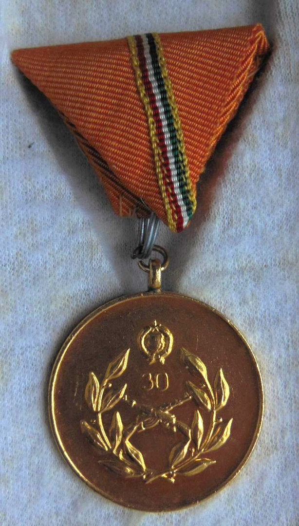Szolgálati Érdemérem 30 év után 1964. dobozban