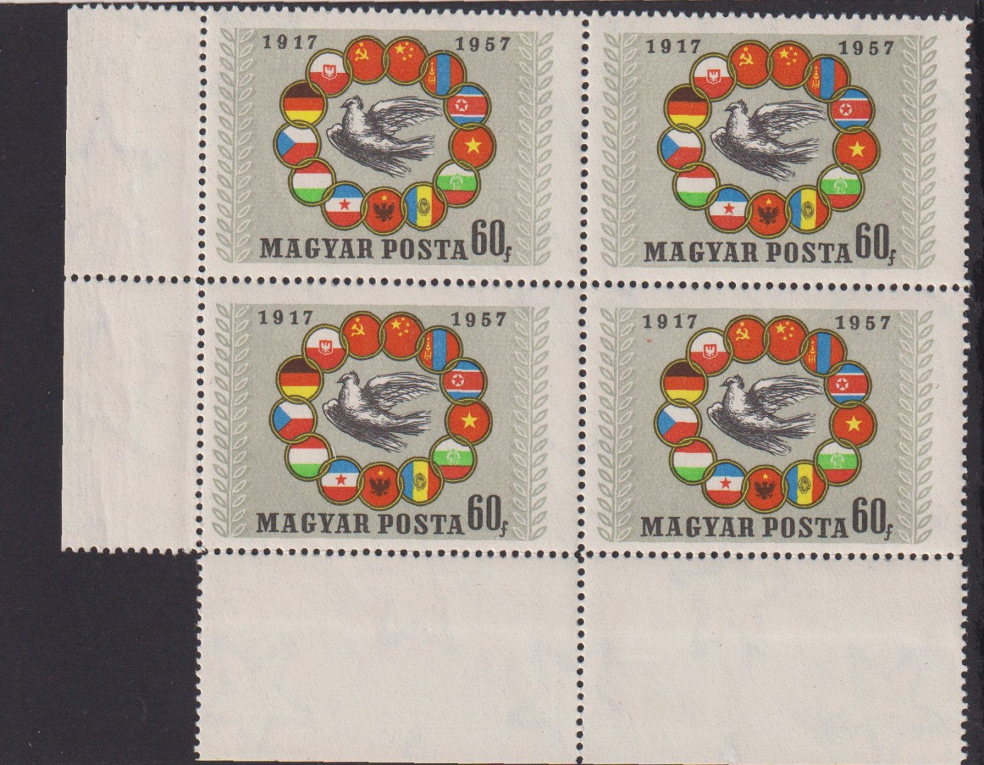 1957.Nagy Októberi Szoc.Forr. (1570 B)** sarok