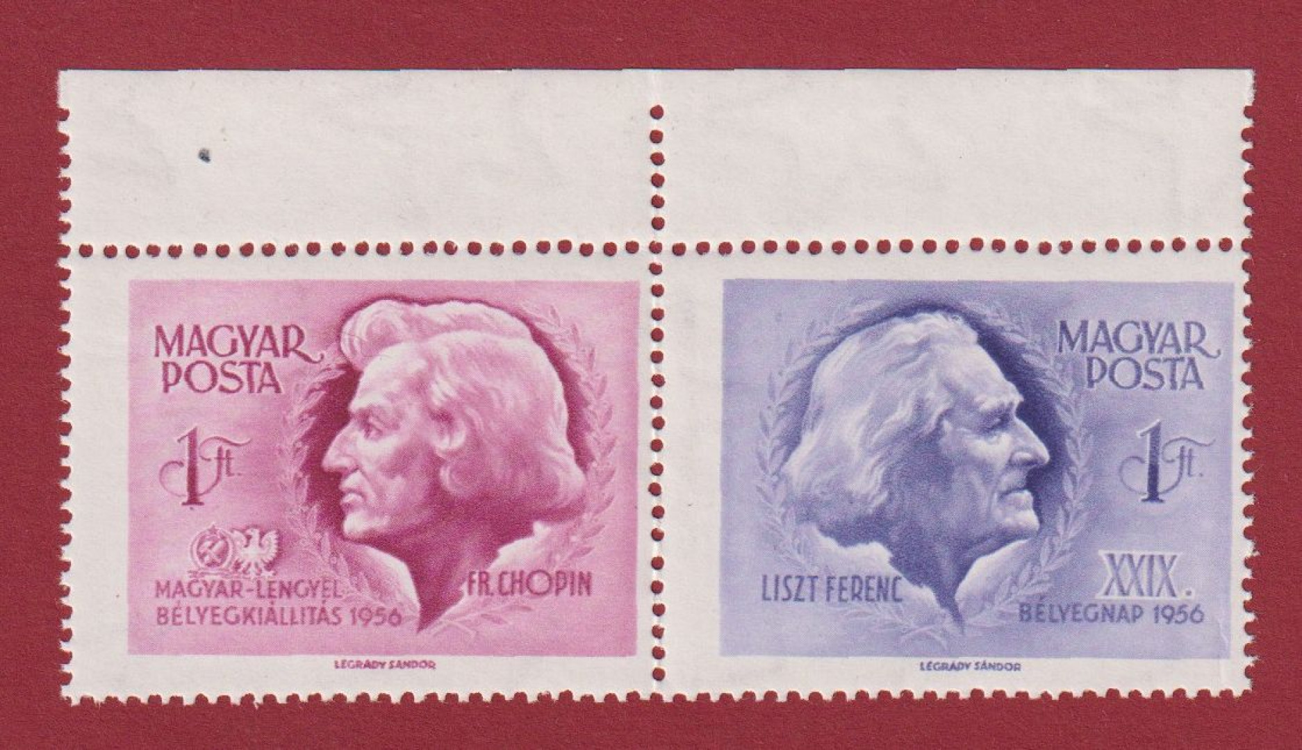 1956. Bélyegnap (29.)  (1540-1541 )*