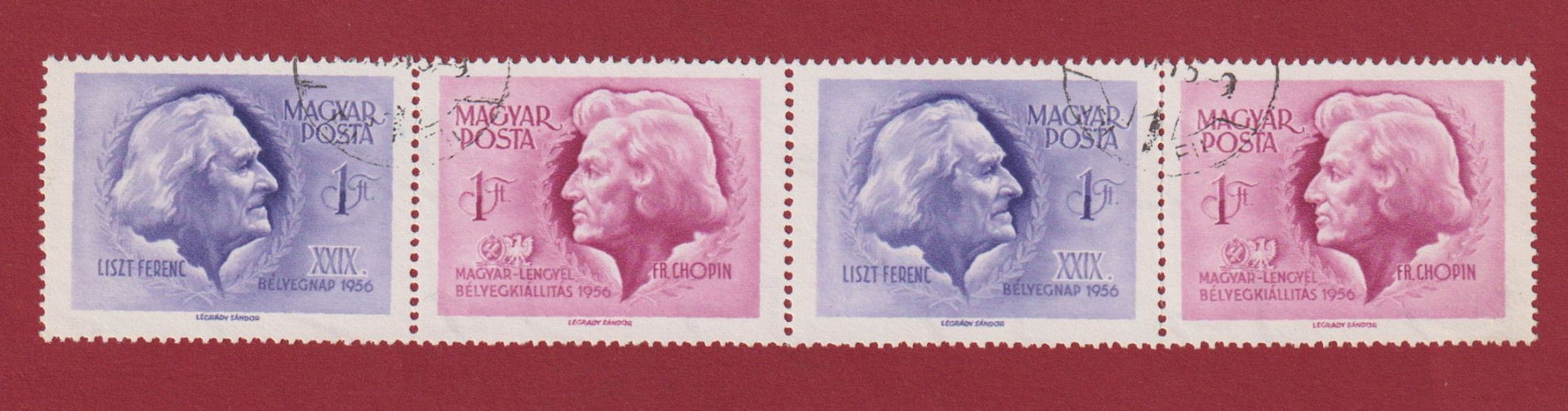 1956. Bélyegnap (29.)  (1540-1541 )** fordított képállás