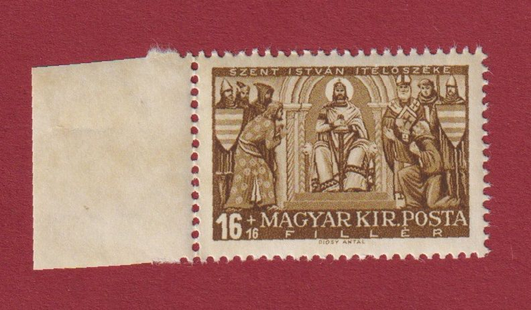1938. Szent István blokkból (613)**