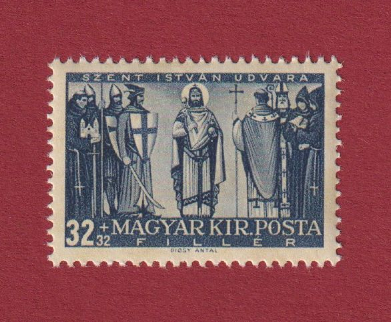 1938. Szent István blokkból (615)**