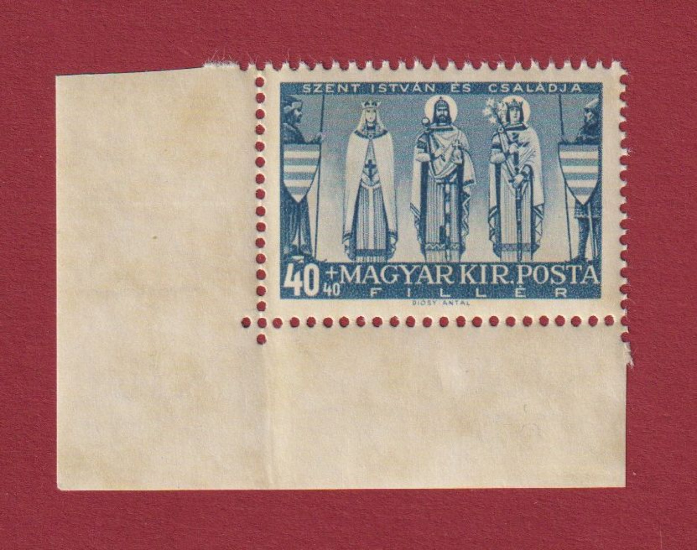 1938. Szent István blokkból (616)**
