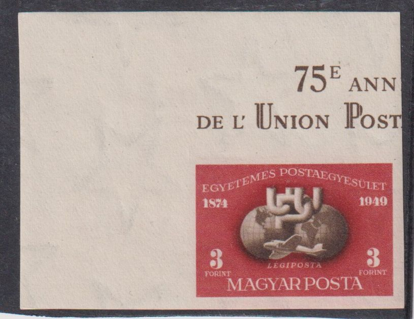 1950. UPU (I.) Blokkból (1167A)** XII.vj.