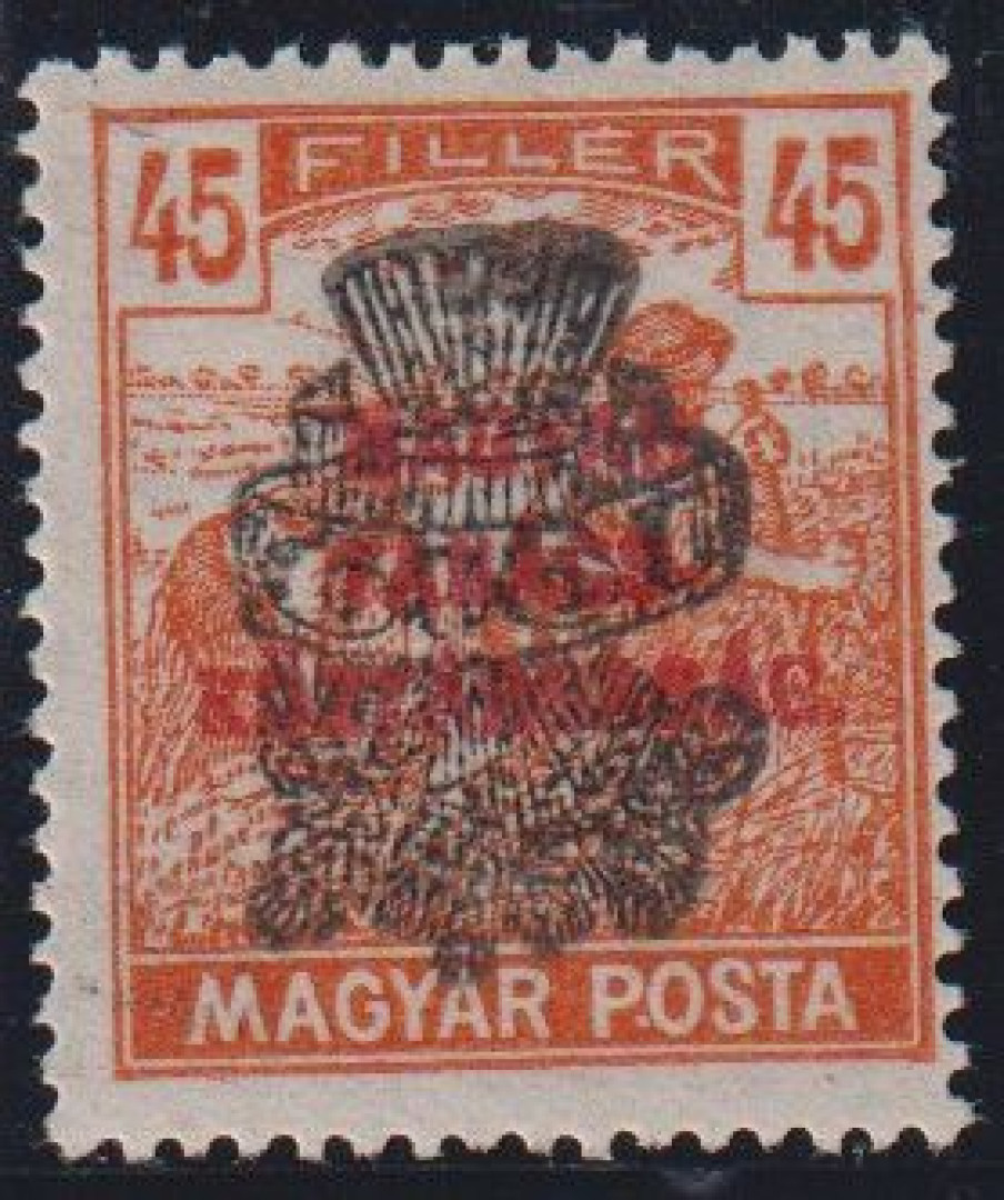 1920. Búzakalász (335 Tny)** fordított felülnyomat!