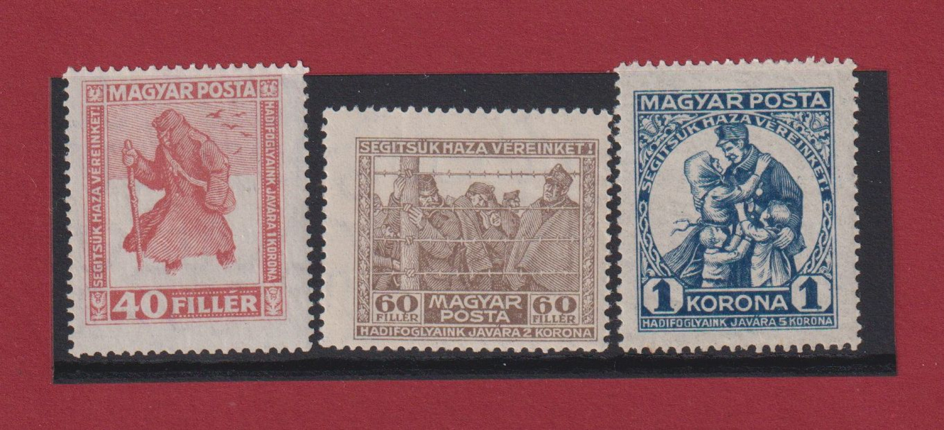 1920. Hadifogoly (346-348)** B