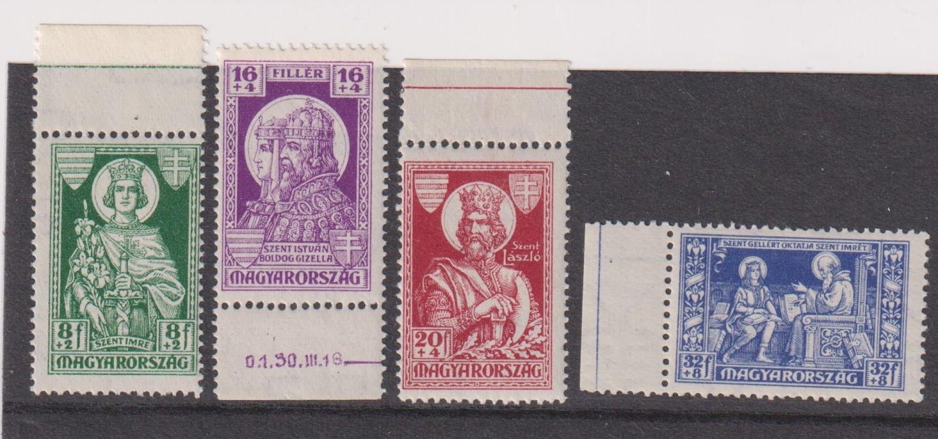 1930. Szent Imre (497-500)** ívszél