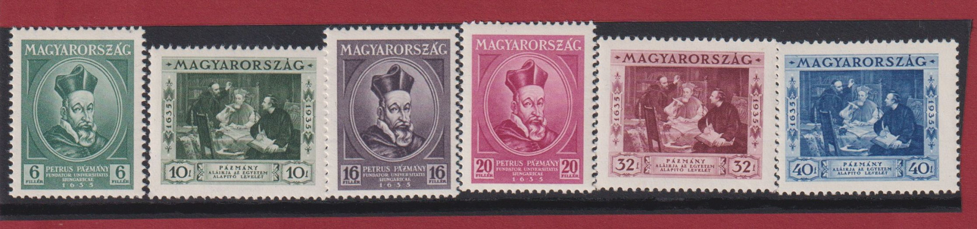 1935. Pázmány Péter (555-560)**