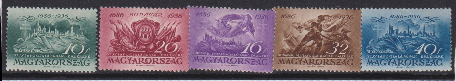 1936. Budavár (571-575)**