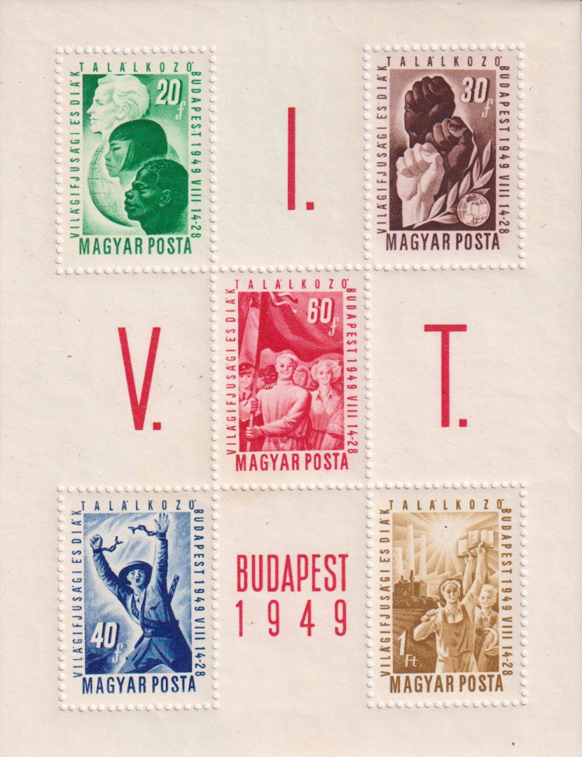 1949. VIT (I.)-Budapest-Blokk  (1101a-1105a)**