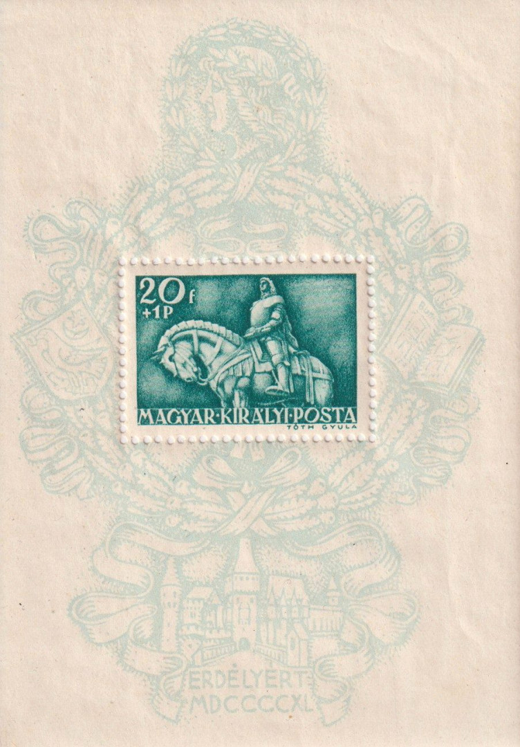 1940. Mátyás király -blokk (672)**