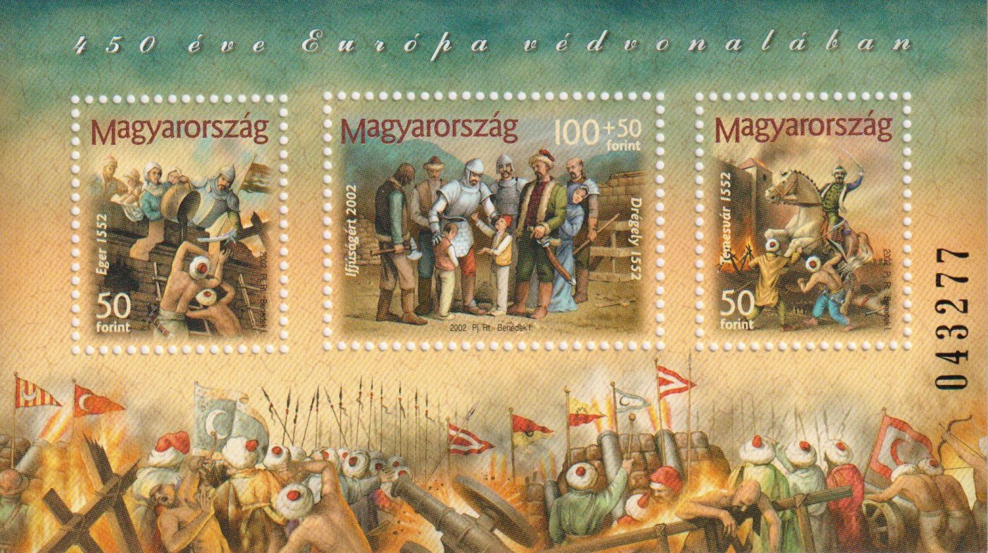 2002. Ifjúságért II.-Blokk (4628a-c)**