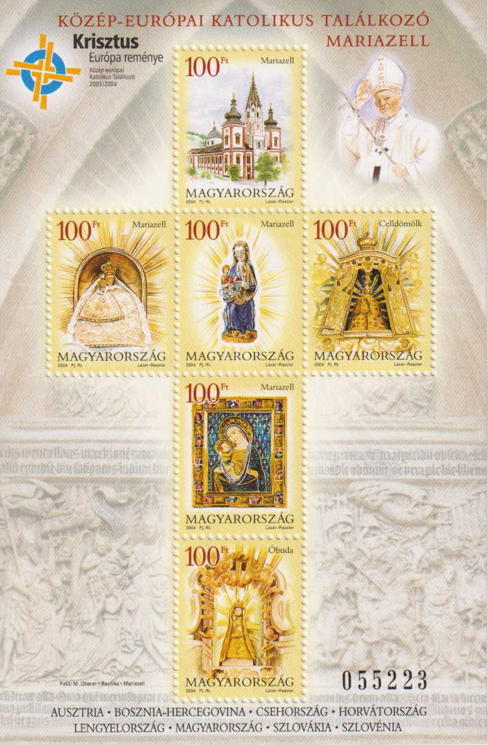 2004. Közép-Európai Katolikus Találkozó-Blokk (4752a-f)**