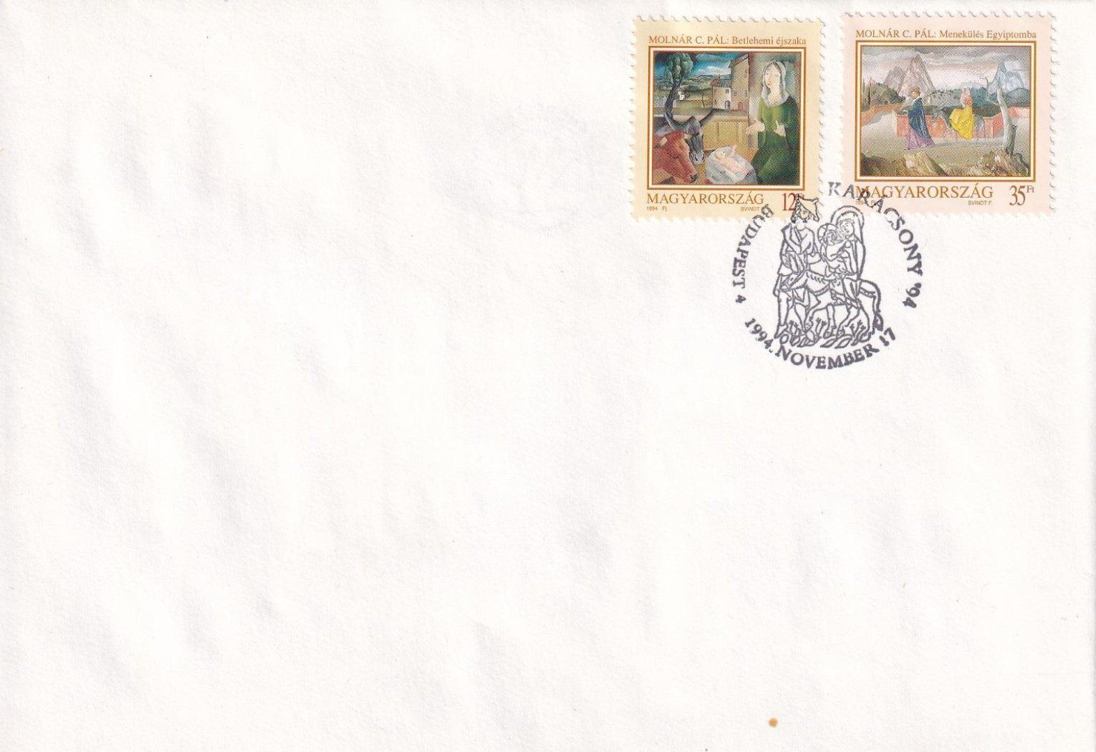 1994. Karácsony FDC