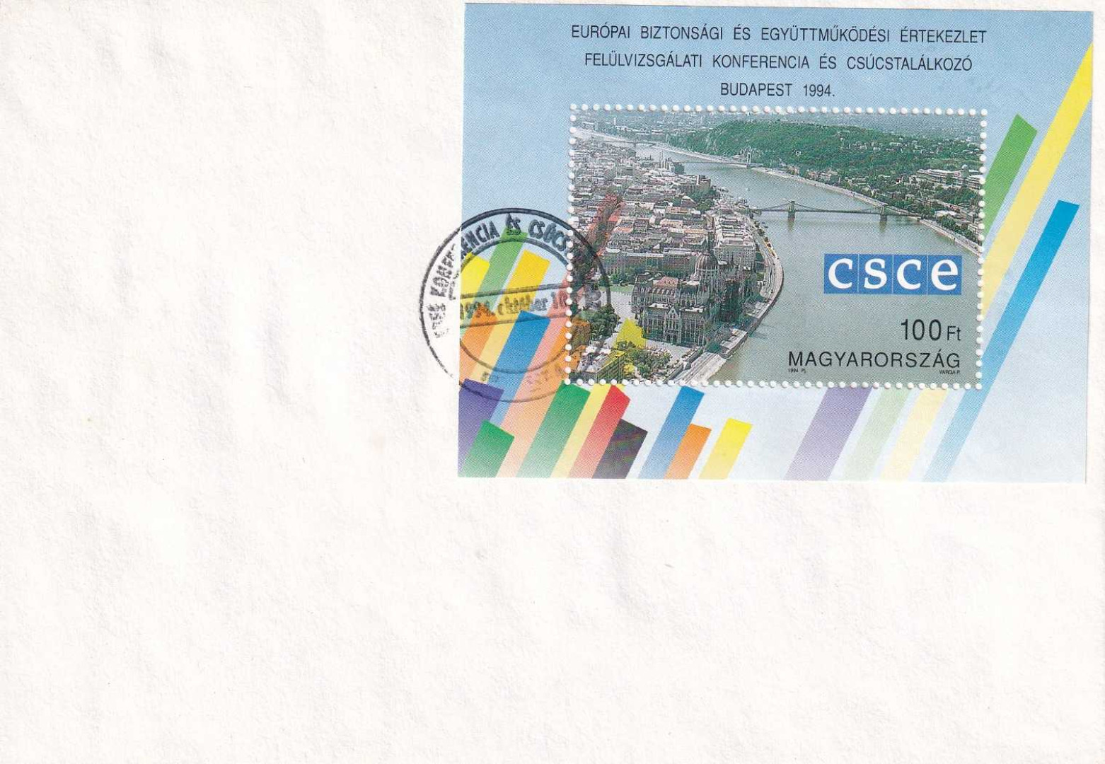 1994. EU. CSCE konferencia FDC