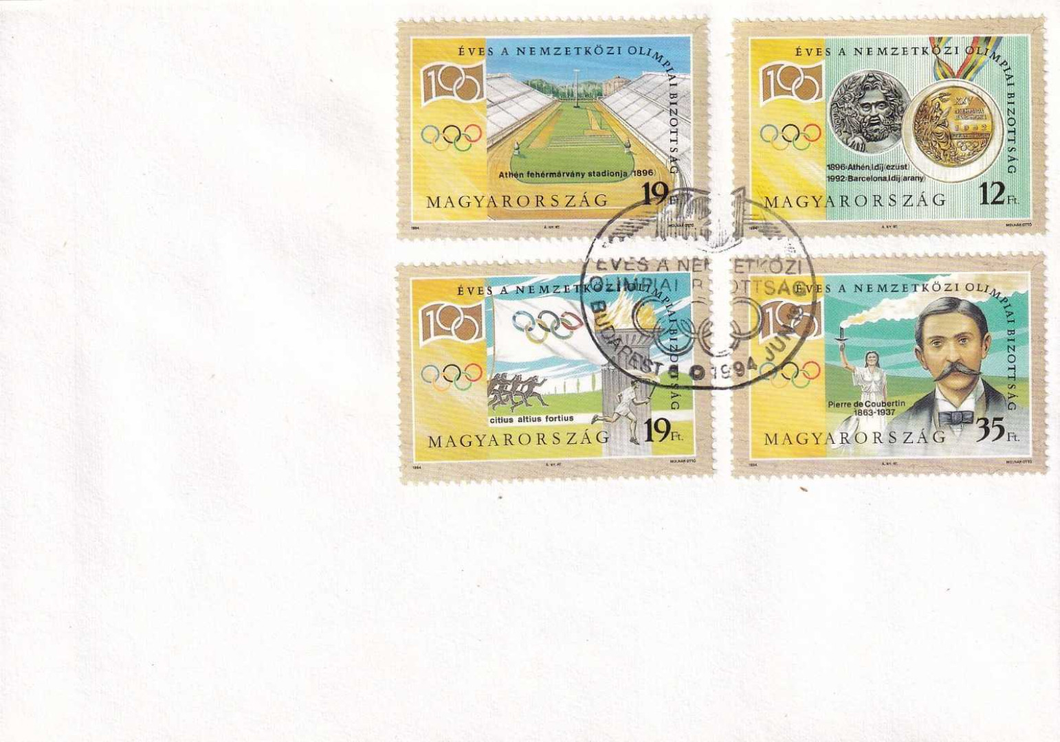 1994. 100 éves a NOB FDC