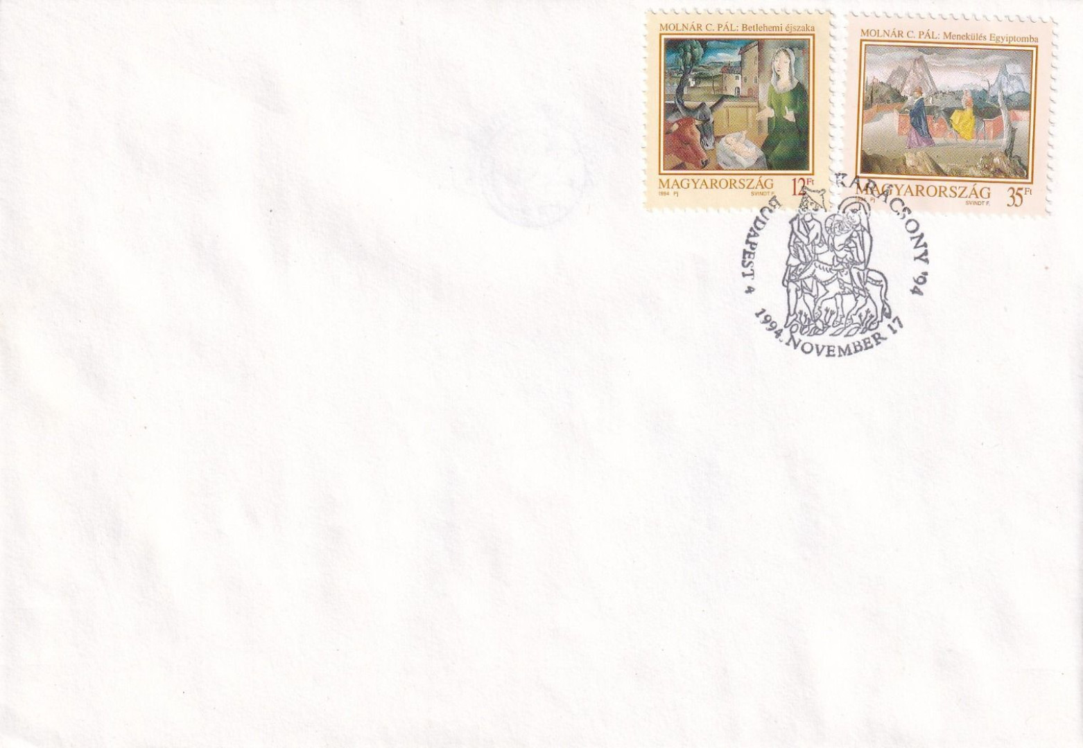 1994. Karácsony FDC
