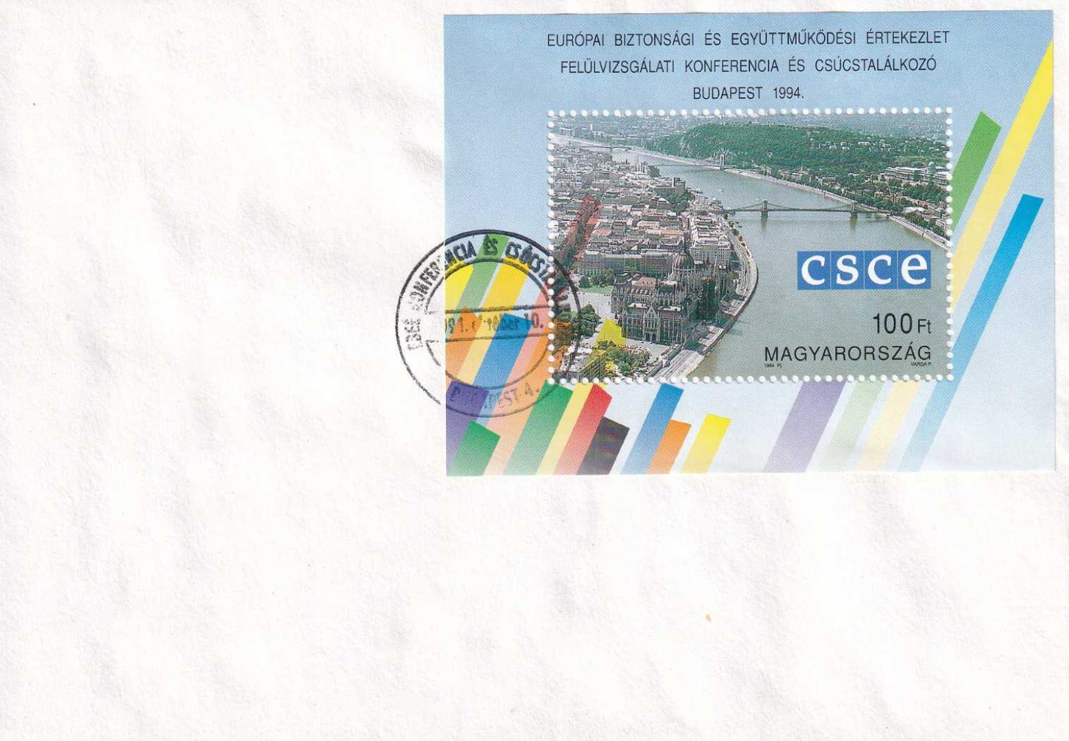 1994. EU. CSCE konferencia FDC