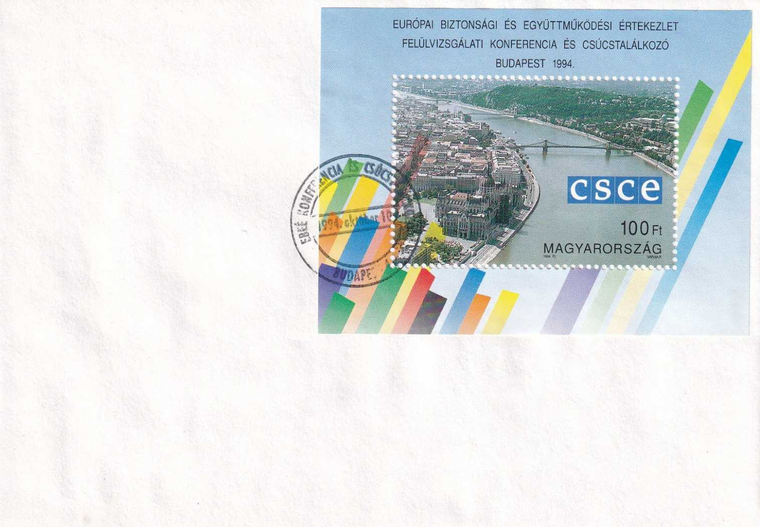 1994. EU. CSCE konferencia FDC