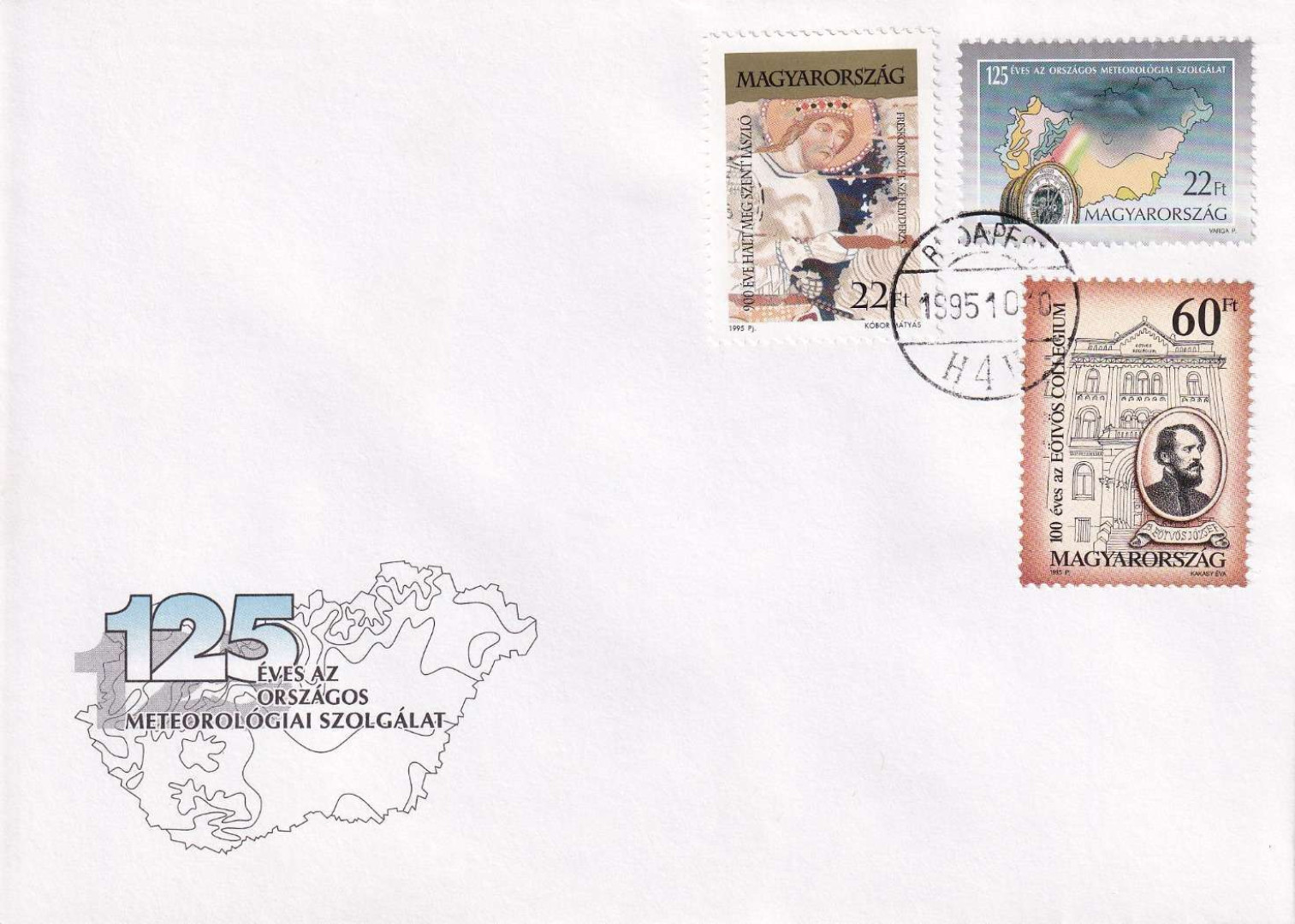 1995. 125 éves az orsz. Meterlógiai Szolgálat