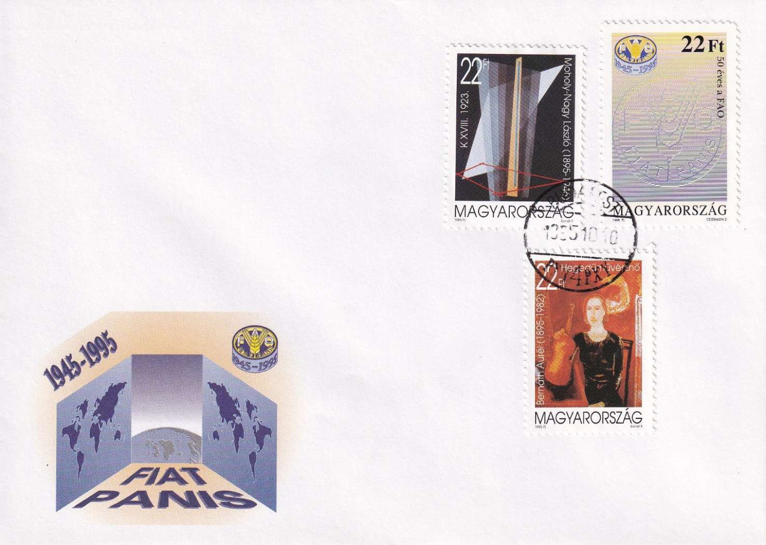 1995. Fiat Panis 1945-1995. FDC