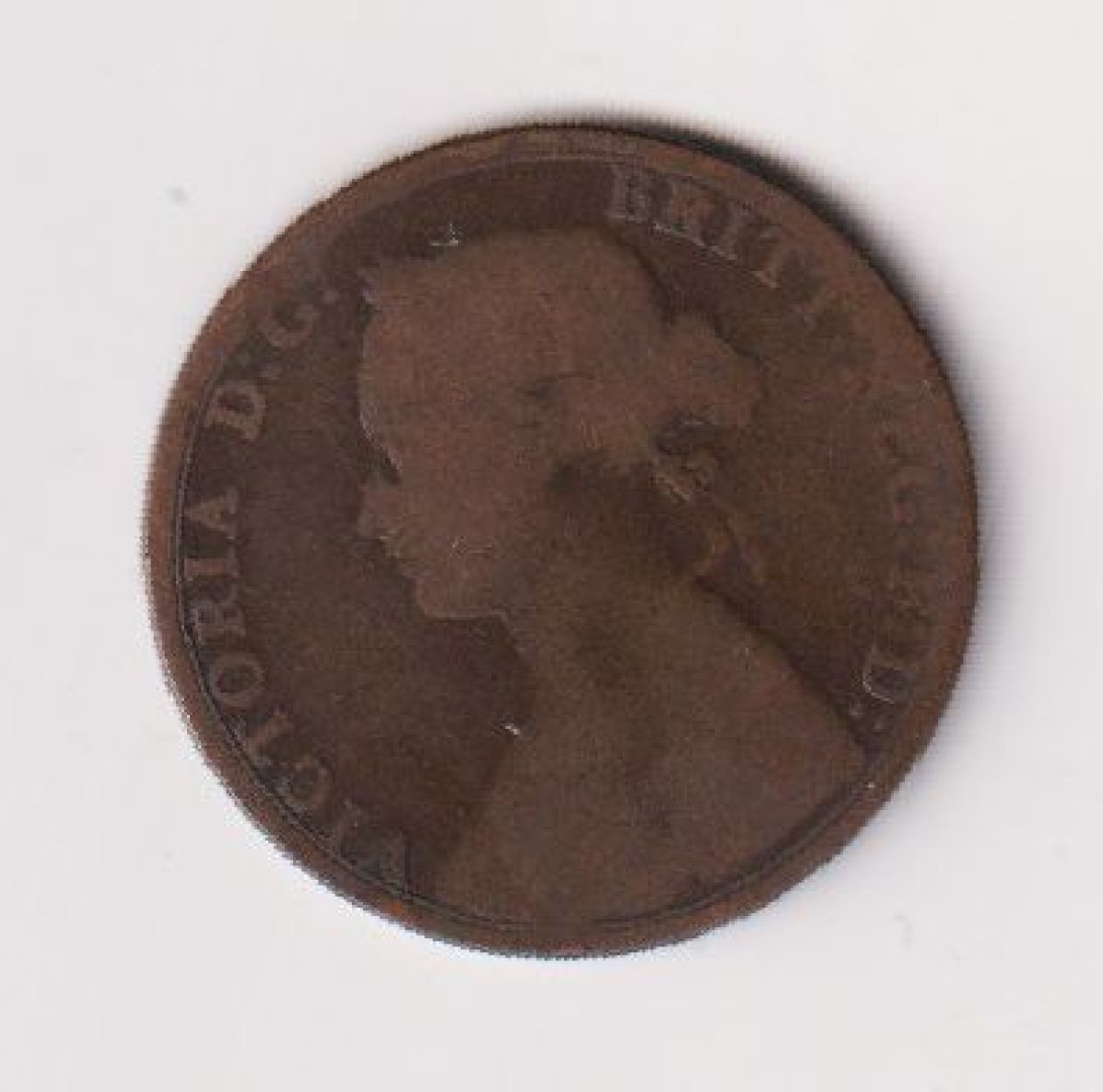 Anglia half penny 1874. Br.