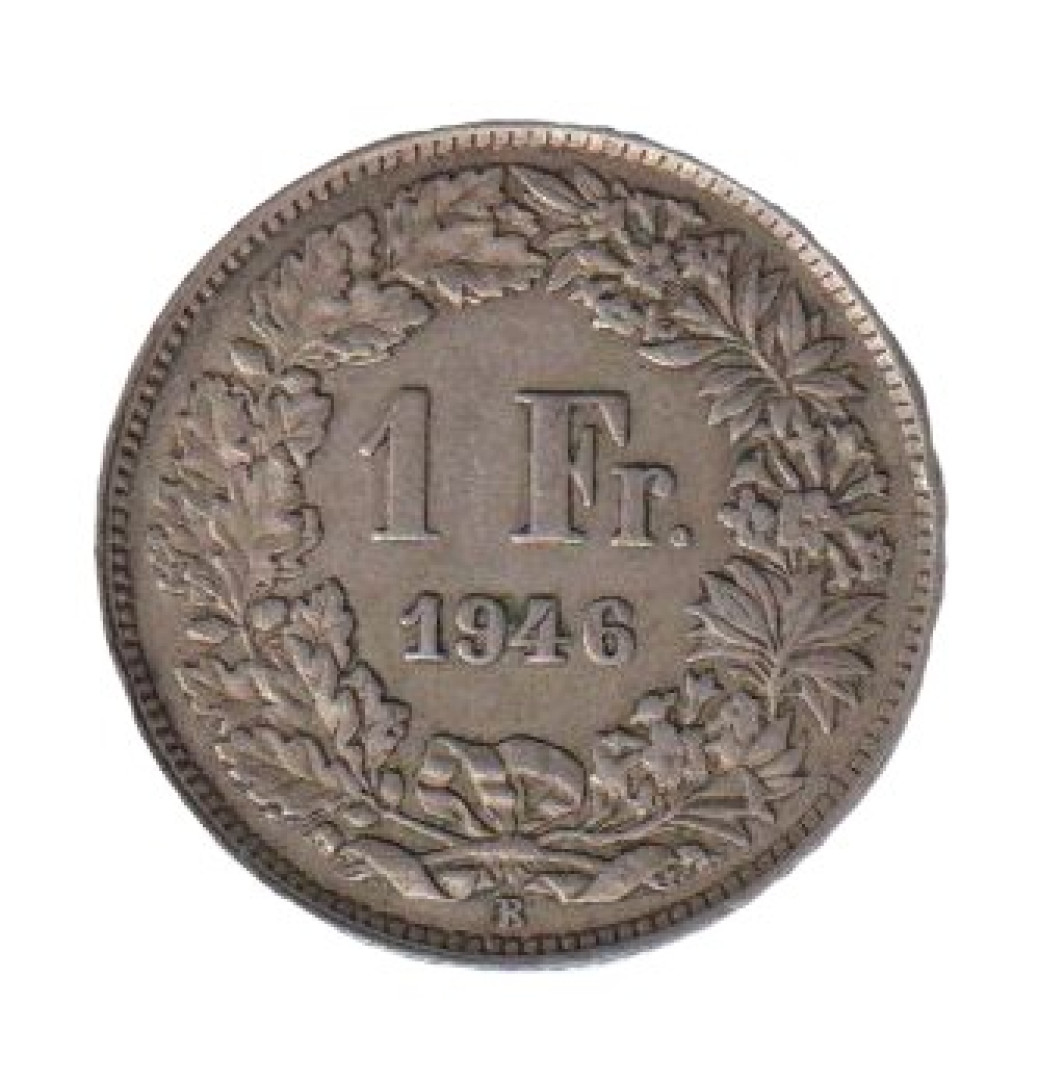 Svájc 1 franc  1946. Ezüst 4,4gr/835
