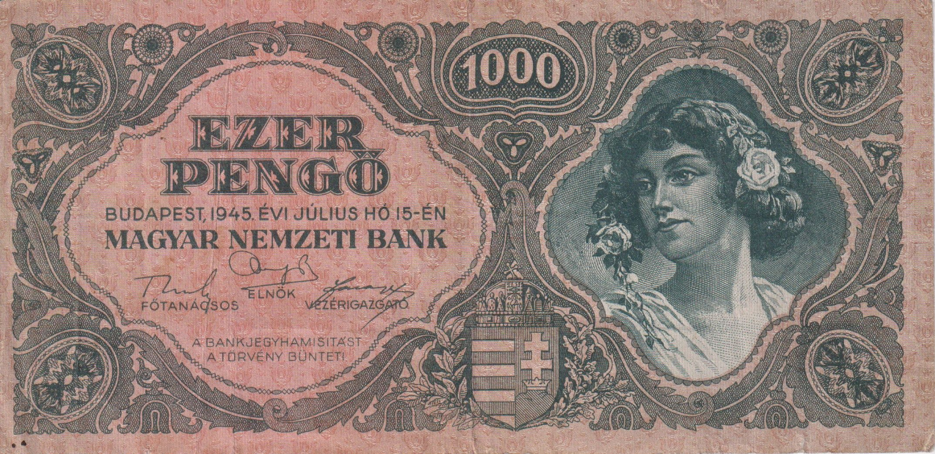 1000 Pengő 1945. ( F 248 )