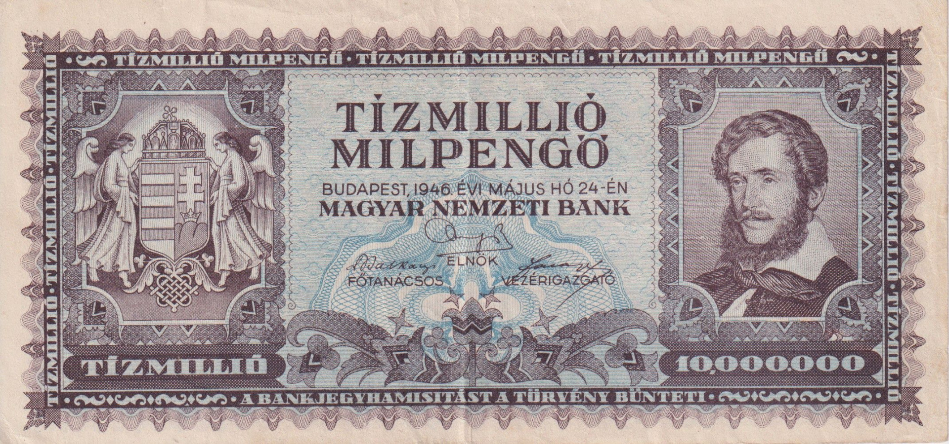 Tízmillió Milpengő 1946.
