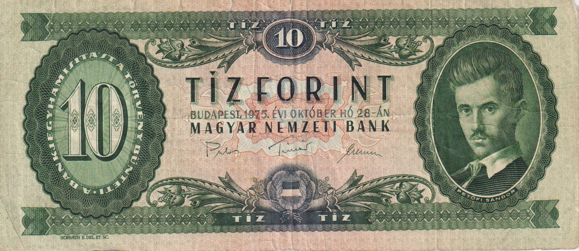 10 Forint 1975. ( A 104 )