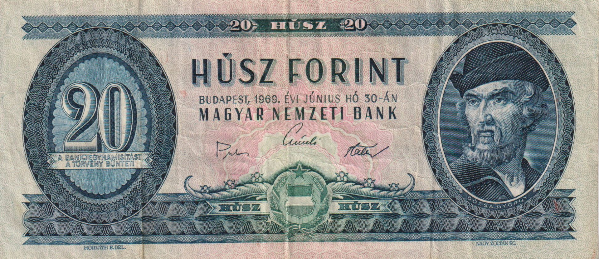 20 Forint 1969. ( C 735 )