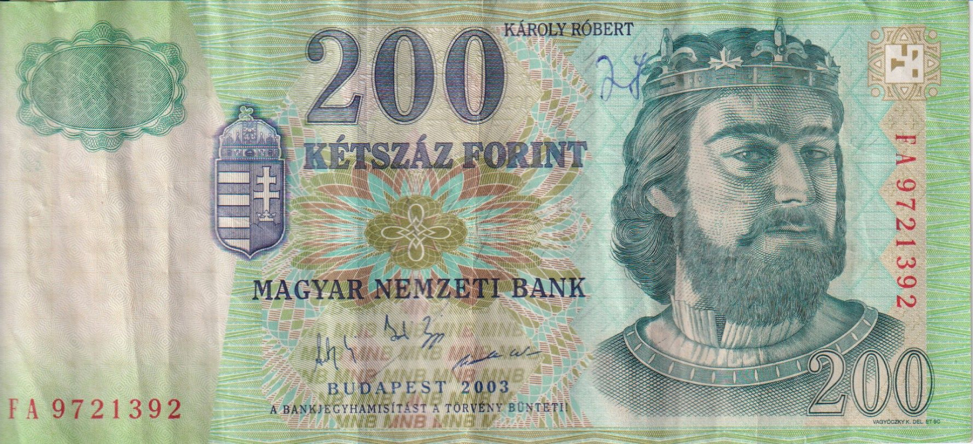 200 Forint 2003. FA.