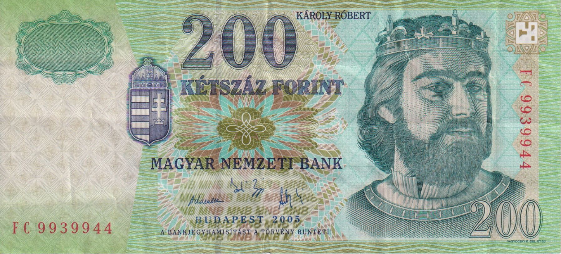 200 Forint 2005. FC.