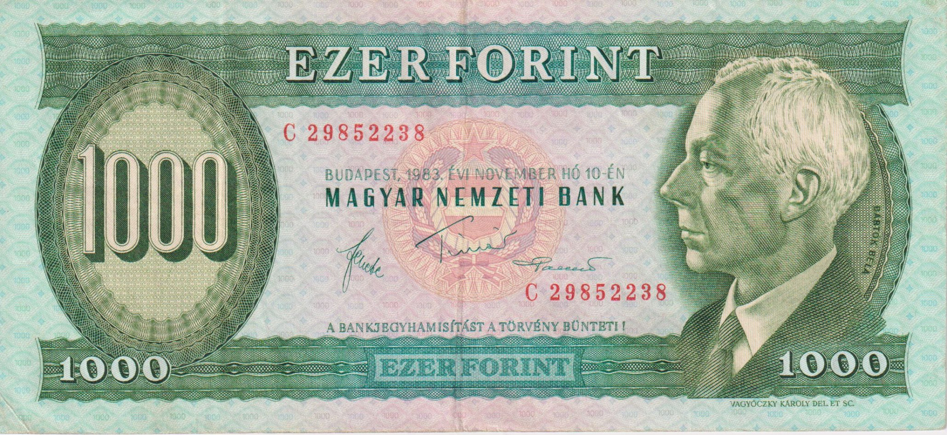 1000 Forint 1983.C