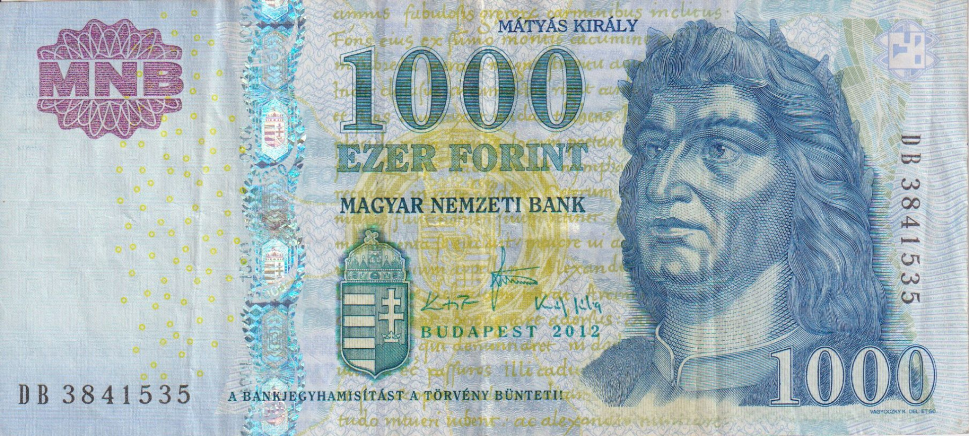 1000 Forint 2012.DB